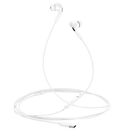 TYPE C Port HiFi Stereo In-ear Earphone For iPhone Tablets Laptop Computer MP3