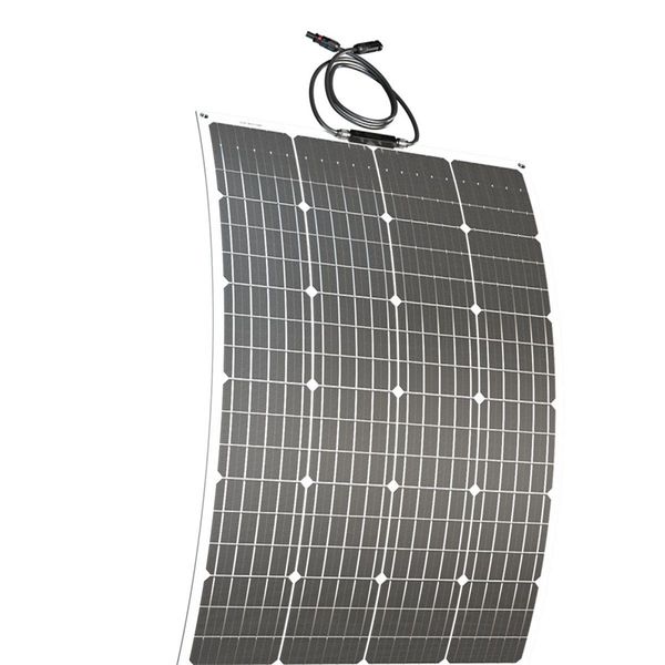 12V 250W Flexible Solar Panel Camping Battery Power Ultralight Monocrystalline