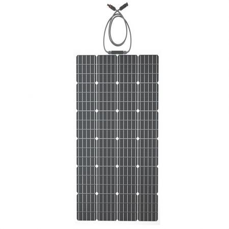 12V 250W Flexible Solar Panel + 4 USB Charge Power Caravan Camping Battery