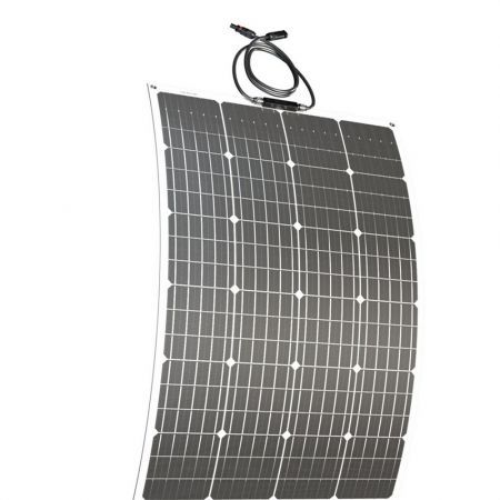 12V 250W Flexible Solar Panel + 4 USB Charge Power Caravan Camping Battery