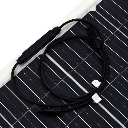 12V 350W Flexible Solar Panel + 4 USB Charge Power Caravan Camping Battery