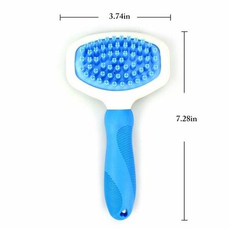 Dog Brush Professional Silicone Pet Brush Cat Comb Pet Grooming Tool for Puppies