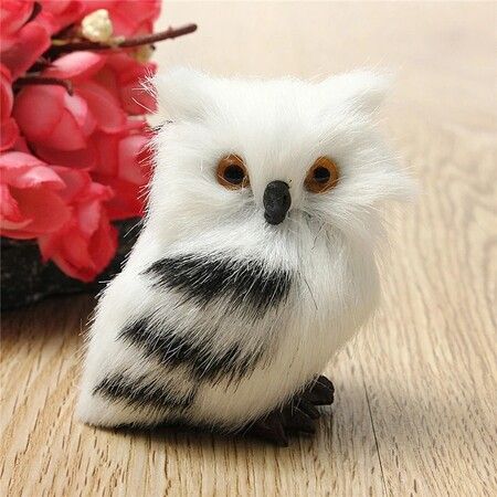 Owl Animal Model Crafts Garden Decoration Creative Ornaments