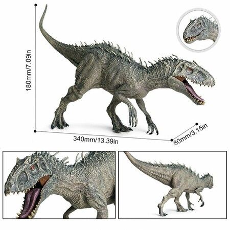 Indominus Rex Action Figures Open Mouth Savage Tyrannosaurus Dinossauro World Animals Model Toy