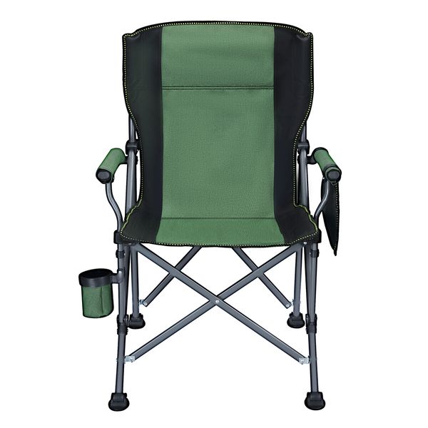 Camping Chair Folding Beach Outdoor Picnic Hiking Fishing Seating Portable Lightweight Green