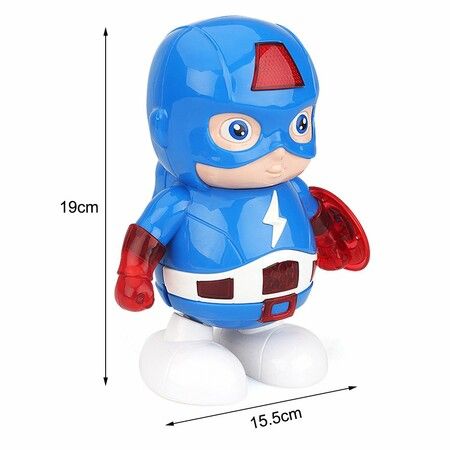 Dancing Robot Light Electric Music Toy with Music for Kids