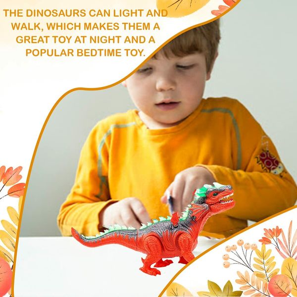 Dinosaur Toy with Lights and Sounds for Kids