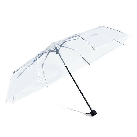 Clear Canopy Automatic Open Foldable Umbrella