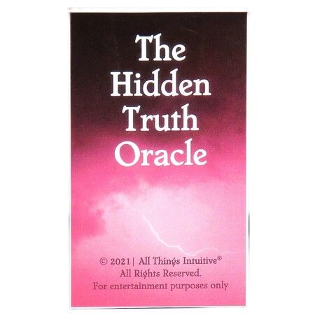 The Hidden Truth Independent Oracle Card Deckand Soulmate Messages 54 Relationship Oracle Cards