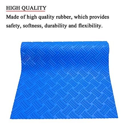 90X23CM Swimming Pool Ladder Mat - Protective Pool Ladder Pad Step Mat with Non-Slip Texture