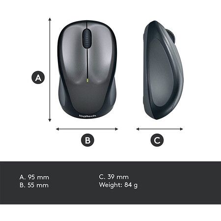 Mouse M235 Wireless Black