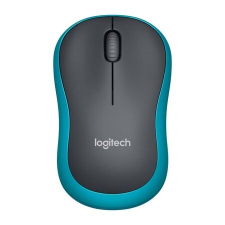 Wireless Combo MK270 Keyboard and Mouse, Black and Blue