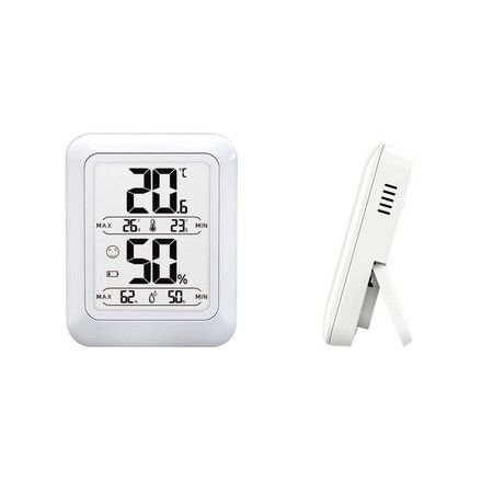 Digital Hygrometer Indoor Thermometer Room Thermometer and Humidity Gauge with Temperature Humidity Monitor