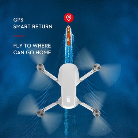 MINI GPS 5G WIFI FPV With 4K HD Camera 25mins Flight Time Brushless Foldable RC Drone Quadcopter RTF