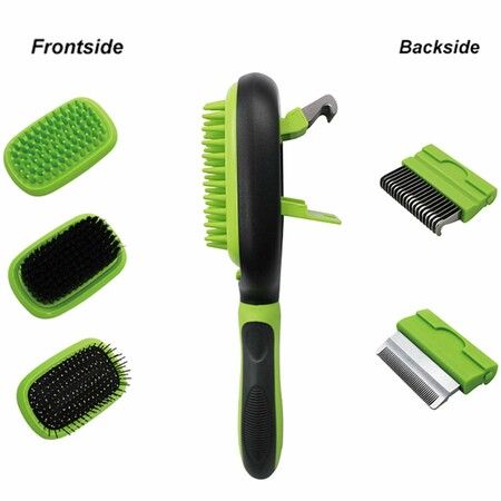 3-in-1/5-in-1 Grooming Comb for Dogs and Cats,  Hair Removal and Open Knot Comb