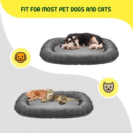 Dog Cat Bed Pet Calming Cushion Puppy Comfy Mat Sofa Waterproof Washable Cover Large