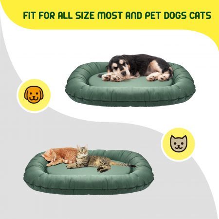 Pet Dog Cat Bed Calming Cushion Comfy Sofa Mat Puppy Waterproof Washable Cover Large