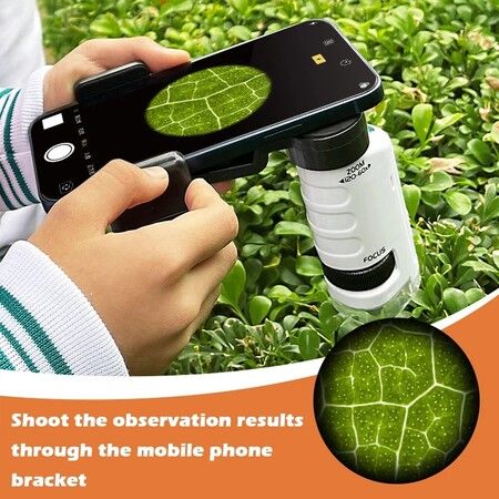 Spring Outdoor Portable Microscope Science Hd Elementary School Students Outdoor Toys Experiment