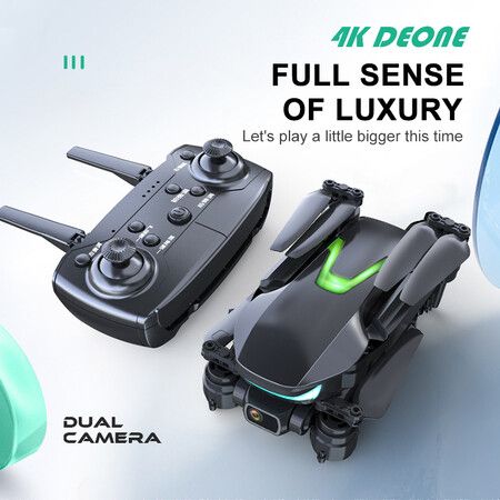 4K Dual-Lens Folding Positioning Remote Control Drone Hd Aerial Photography Remote Control