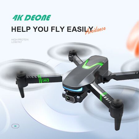 4K Dual-Lens Folding Positioning Remote Control Drone Hd Aerial Photography Remote Control