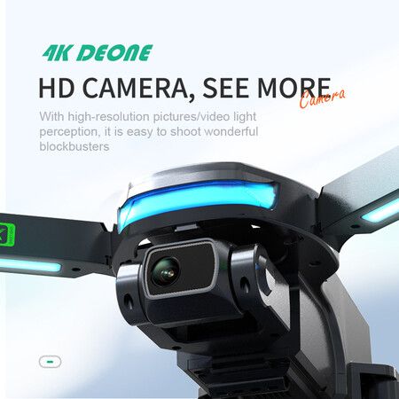 4K Dual-Lens Folding Positioning Remote Control Drone Hd Aerial Photography Remote Control