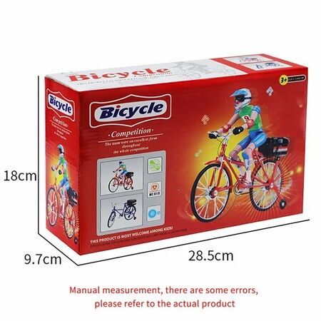 Cycling Toy Kids Bicycle Riding Simulated Model with Light and Music Battery Powered For Children