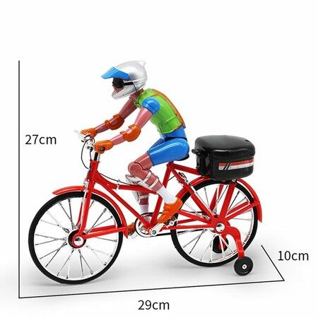 Cycling Toy Kids Bicycle Riding Simulated Model with Light and Music Battery Powered For Children