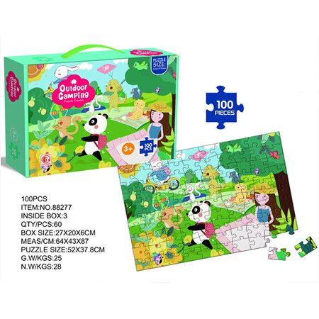 Jigsaw Puzzles Toys for Kids Ages 4-8 (Camping)