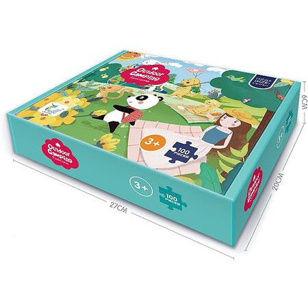 Jigsaw Puzzles Toys for Kids Ages 4-8 (Camping)