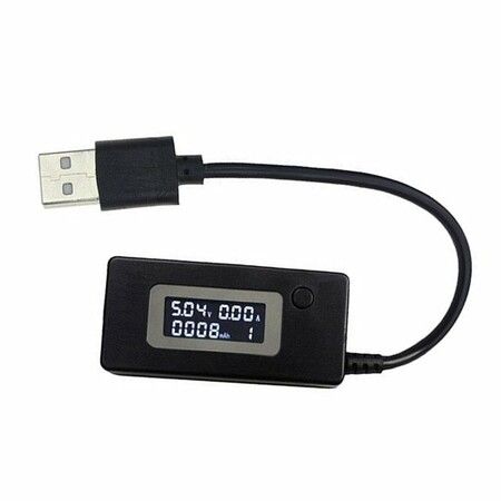 LCD USB Voltage and Amps Power Meter Tester Multimeter Test Speed of Chargers Cables Capacity of Power Banks