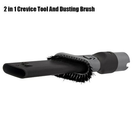 2 in 1 Duster Crevice Tool for Shark HV300 HV320 NV680 NV600 NV340 NV800 NV480 Vacuum Cleaners Gray