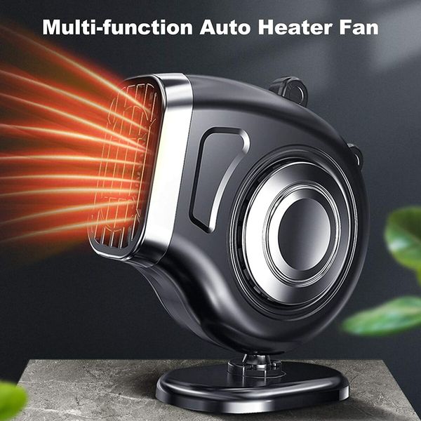 Car Heater,Geevorks 12V Car Heater Fan 3 in1 Portable Car Defogger Defroster  for Car SUV Truck Rv Trailer