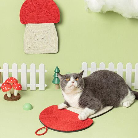 Cat Scratching Board Cat Claw Grinding Board Kitten Nail Scraper Sisal Scraper Mat