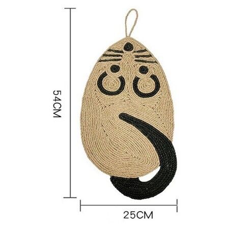 Sisal Cat Scratcher Plate Scratching Posts Soft Toy Mat Bed Mat Claws Pet Care Toys