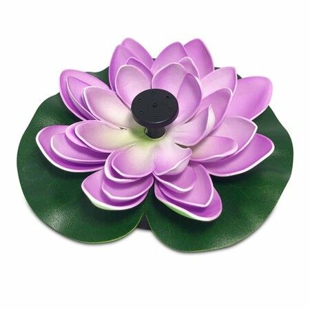 Solar Fountain, Lotus Leaf Flower Floating Floating Water Pump