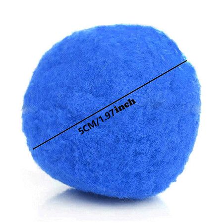 30 Water Balls Reusable, Cotton Balls for Water Fight Outdoor, Splash Summer Fun Toys for Kids (3 Colour)