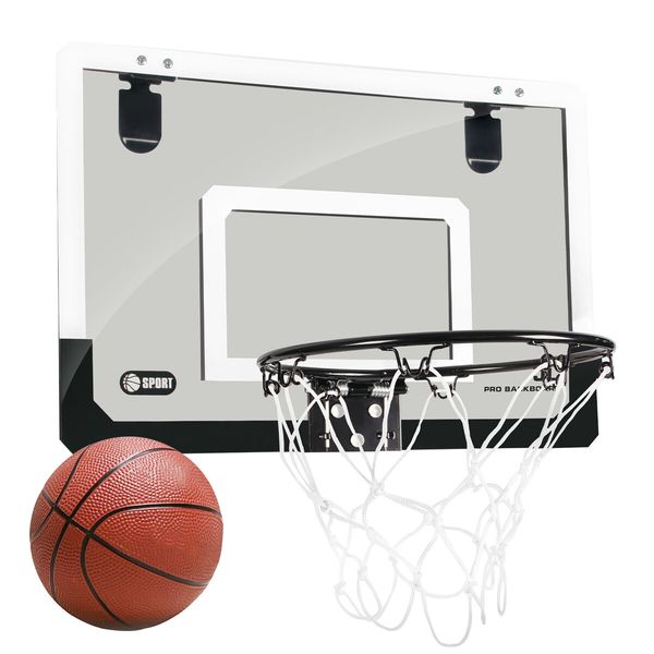 Mini Basketball Hoop Ring Door Wall Mounted Indoor Hang On Kids Toy Backboard Set with Ball Air Pump