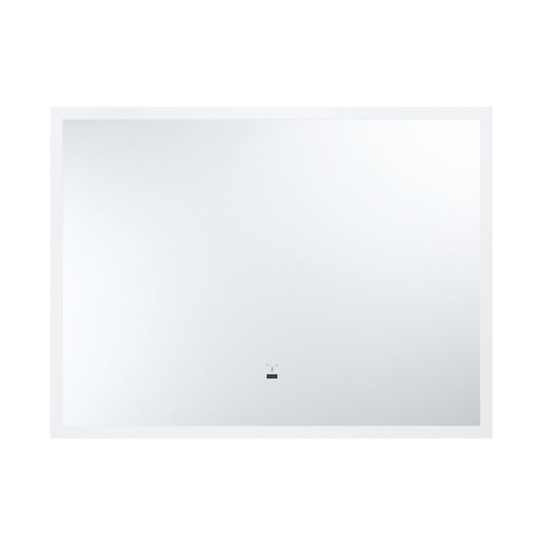 LED Inductive Bathroom Mirror Anti-Fog Vanity Mirrors with Lights Wall Mounted Lighted Mirror 80x60cm