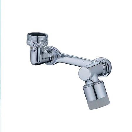 Arm Faucet 1080 Rotating Aerator Splashproof Filter Kitchen Faucet Extension Faucet Adapter Universal Kitchen Tools