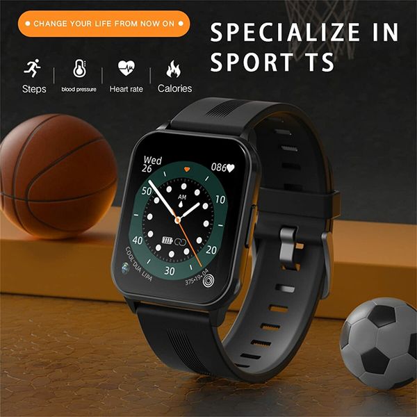 1.75Inch Full Touch Color Screen Smart Watch Heart Rate Blood Pressure Exercise Smartwatch