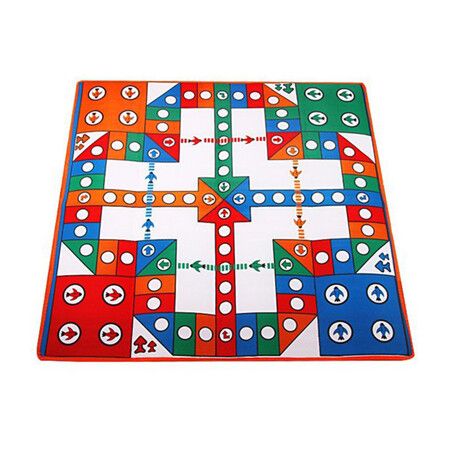 Flying Chess Carpet Floor Aeroplane Environmental Friendly Blanket Educational For Children 3+ Years Old