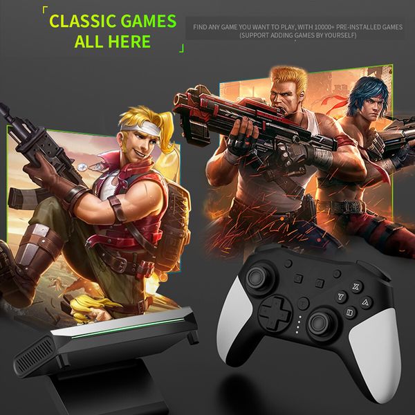 Video Game Console 20000+ Retro Games  System PSP Family TV Gamebox 2.4G Wireless Controller PS1/N64/ARCADE/MAME 128G