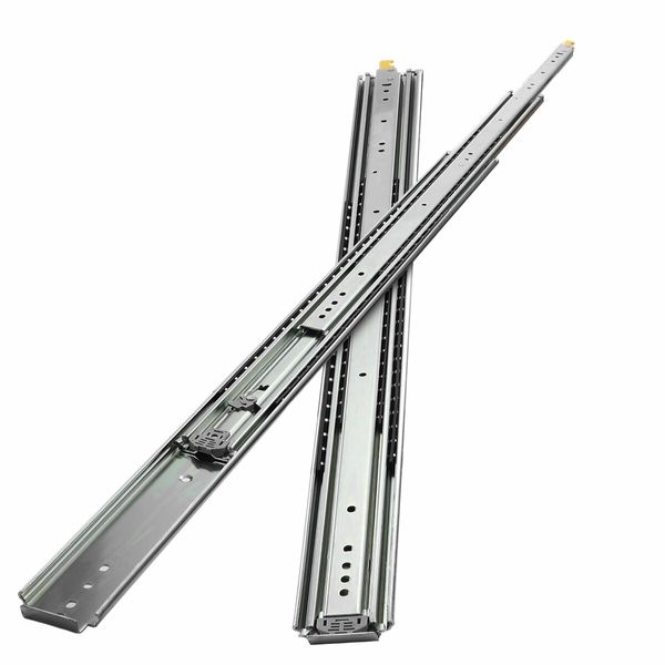 Heavy Duty Drawer Slide Rails Runners Locking Ball Bearing Guide Cabinet Track 227Kg