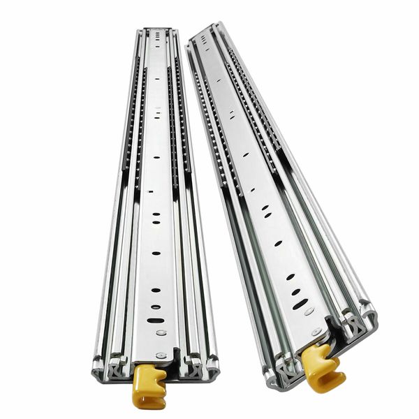 Heavy Duty Drawer Slide Rails Runners Locking Ball Bearing Guide Cabinet Track 227Kg