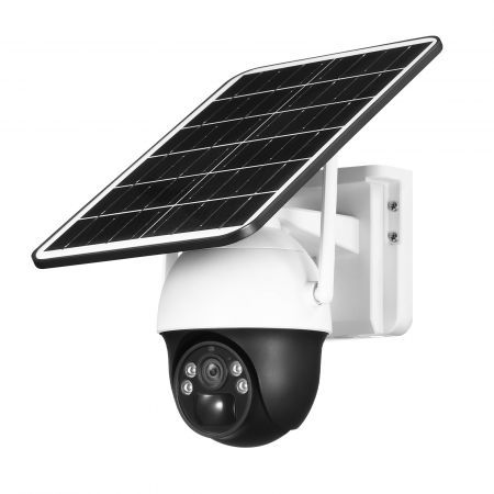 4G Solar Security Camera Wireless Outdoor CCTV Home Surveillance System with Battery Remote Control x2