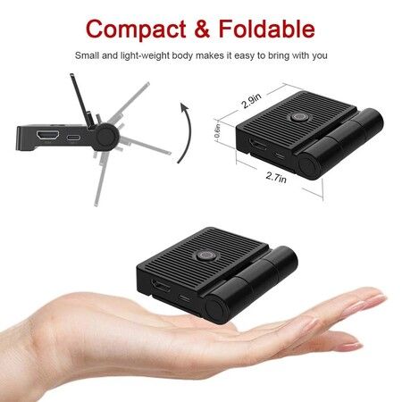 Switch HDMI Video Converter Folding Portable Base TV Converter