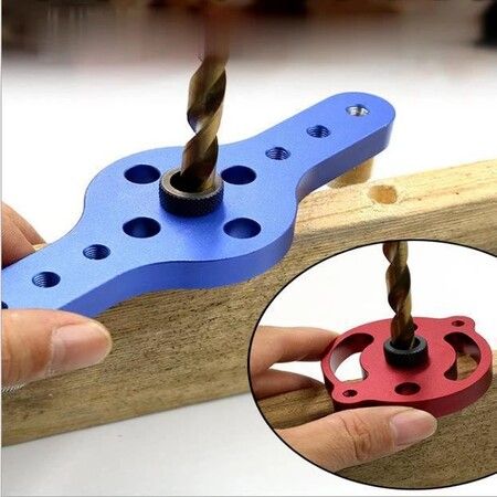 Wood Dowelling Self Centering Drill Guide Kits Carpentry Tools, Locator Hole Puncher