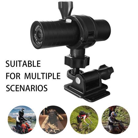 Mini Camera F9 HD Bike Motorcycle Helmet Sports Action Camera Video Dv Camcorder Full HD 1080P