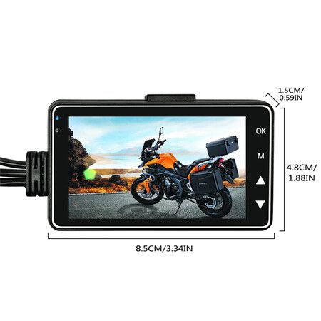 Waterproof HD Video Recorder for Driving Trendy Professional Video for Cars and Motorcycles