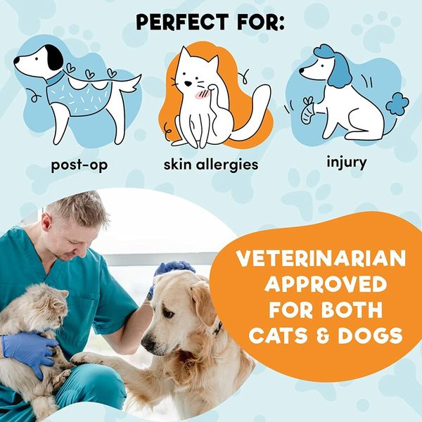 Protective Inflatable Collar for Dogs and Cats (32-45CM)